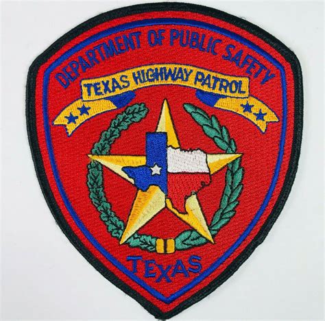 Texas Highway Patrol Department Of Public Safety Patch | Patches ...