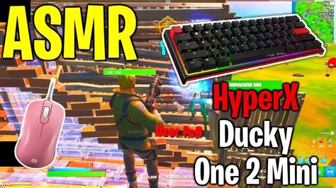 Asmr ⌨💤 Chill Hyperx Ducky One 2 Mini Hyperx Red Switch Fortnite