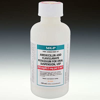 Liquid Amoxicillin And Clavulanate Potassium For Oral Suspension At Best Price In Surat