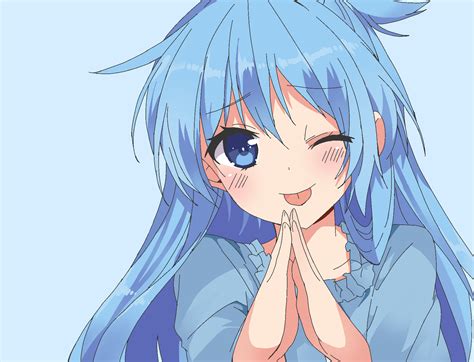 :) kuroko tetsuya from kuroko no basket!!! Blue Hair Anime Girl Name