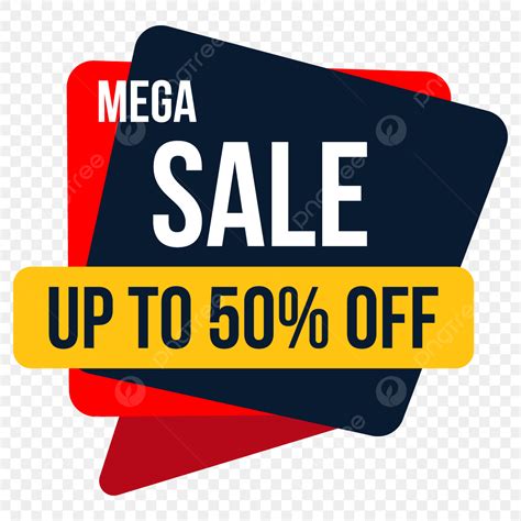 Discount 50 Off Vector Hd Images Up To 50 Off Mega Sale Discount Offer