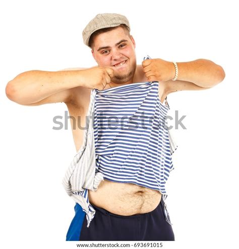 Guy Tearing His Shirt Rips Shirt Stock Photo 693691015 Shutterstock