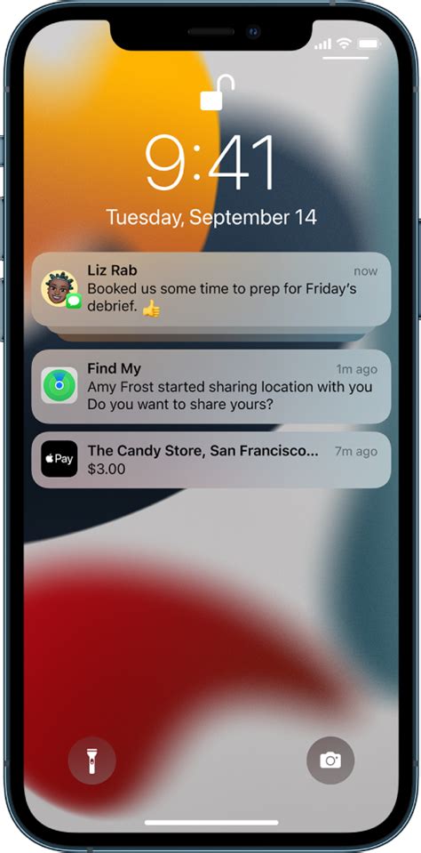 View And Respond To Notifications On Iphone Apple Support Ca