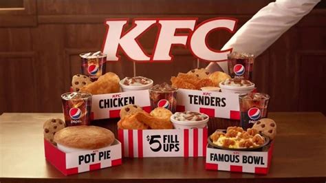 Kfc 5 Fill Up Tv Commercial Introducing The Value Colonel Feat