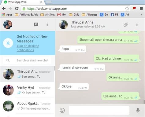 Whatsapp web allows you to send and receive whatsapp messages online on your desktop pc or tablet. WhatsApp Web Version on PC Using Web.Whatsapp.com