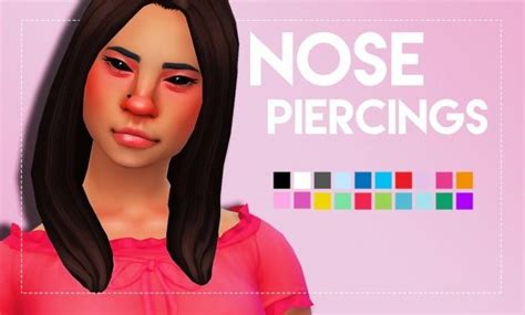 Simsworkshop Nose Piercings By Weepingsimmer Sims 4