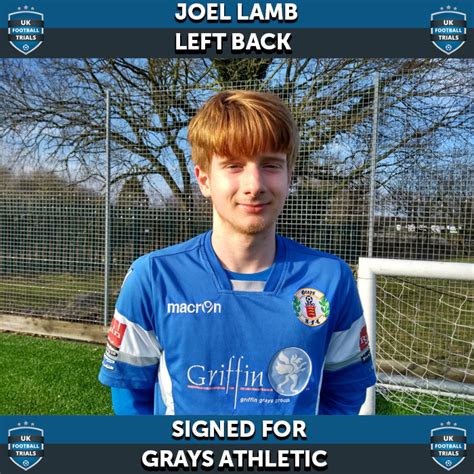 UK Football Trials - Joel Lamb - Aged 18 - SIGNED for semi ...