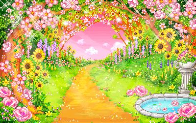 During a zoom meeting, click the ^ arrow next to stop video and click choose virtual background… to change or turn off your zoom background. BIG] Sayclub Background - Pathway And Flowers gif by xmrsdanifilth ... | Art background, Kawaii ...