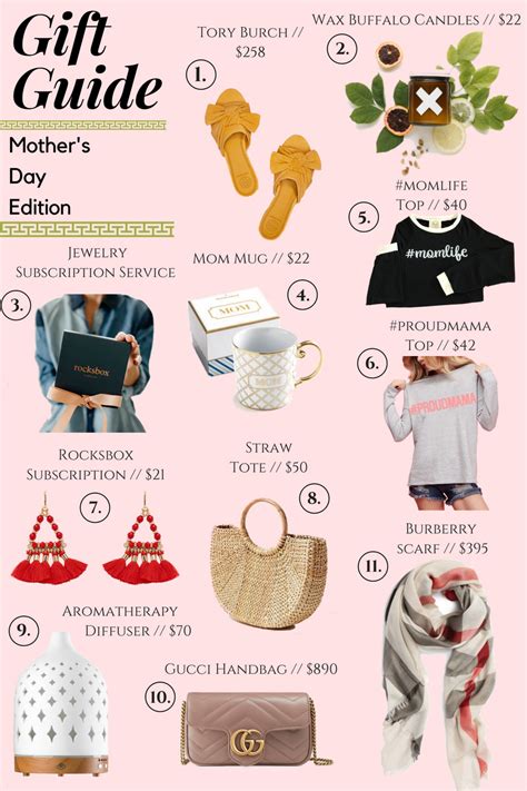 Mothers Day T Guide 11 Perfect Ts For Mom Perfect T For Mom Mothers Day Ts