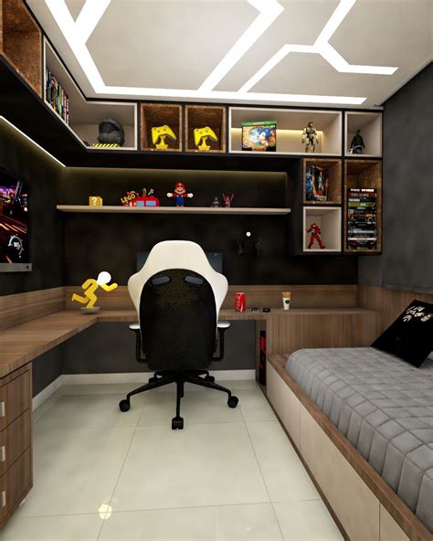 Quarto Gamer 80 Ideias Para Quem Adora Videogames E Jogos 2021