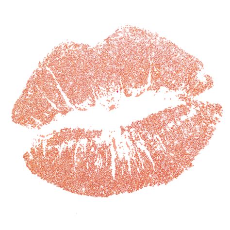 Rose Gold Glitter Glitter Lips Png Picpng