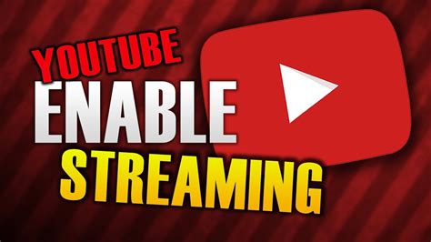 How To Enable Live Streaming On Youtube Youtube