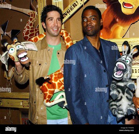 David Schwimmer Left And Chris Rock Hi Res Stock Photography And Images