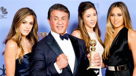 Sylvester Stallone Daughters Sylvester Stallones Daughters Grew Up