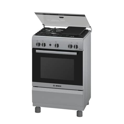 Cocinas de gas con encimeras de gas: Cocina a gas Bosch PRO445 LX 4 hornillas - Promart