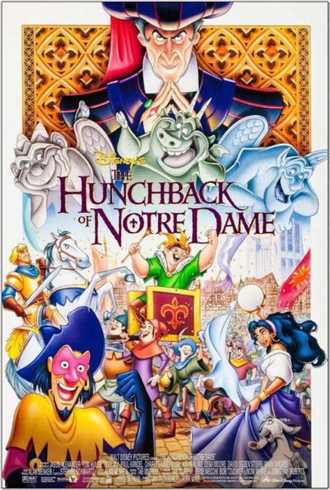 Hunchback Of Notre Dame 1996 Original 2 Sided Movie Poster Etsy
