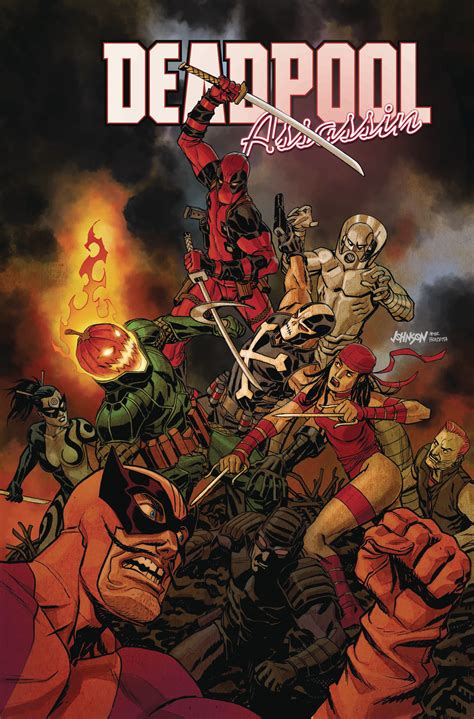 Deadpool Assassin 5 Johnson Cover Fresh Comics