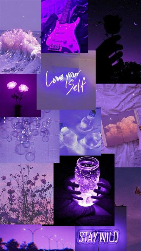 Purple aesthetic wallpaper 💜 | Girl iphone wallpaper, Purple glitter