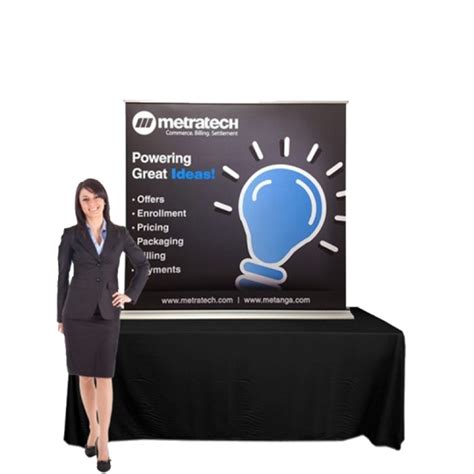 Table Top Banner Stands Affordable Exhibit Display