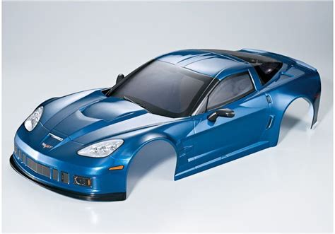Rc Body Corvette Gt2 17 Dark Metallic Blue Xo 1 Bodies Xo 1 Traxxas