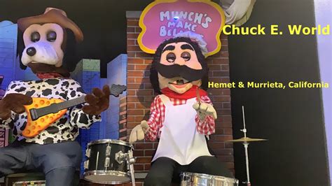 Chuck E Cheeses Hemet And Murrieta Ca Chuck E World Youtube