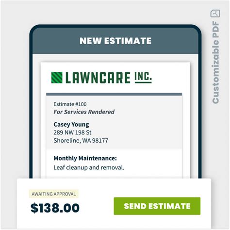 Lawn Care Invoice Template Microsoft Word Wishbopqe