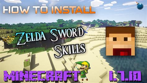 How To Install The Zelda Sword Skills Mod For Minecraft 1710 Youtube