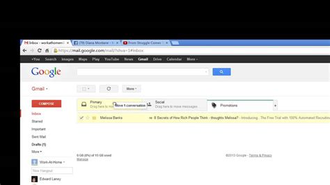 Gmail Inbox Trick How To Move Email From Promotions Tab Into Primary