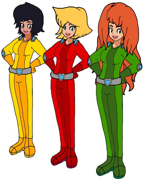 Totally Spies Protagonists By Adrianoramosofht On Deviantart