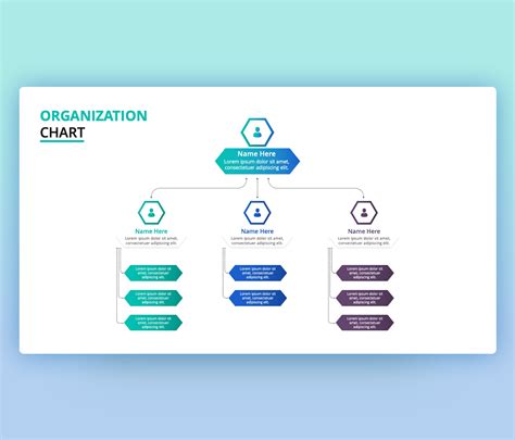 Organization Chart Ppt Template Free Download Premast