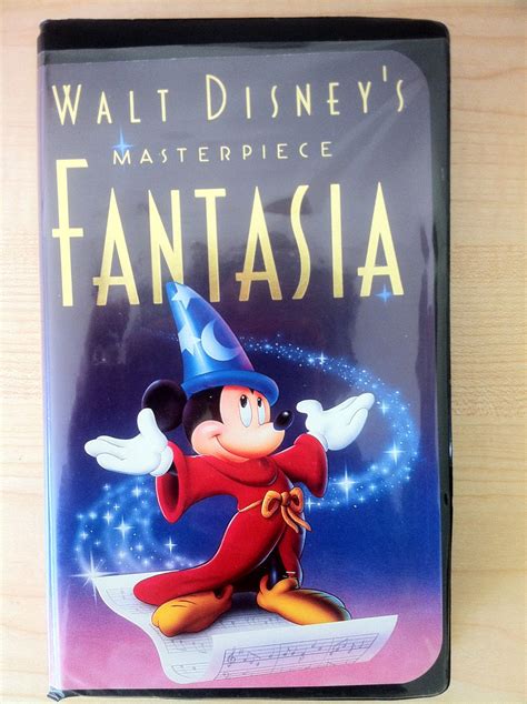 Fantasia Walt Disney Vhs Masterpiece Collection Original W All Hot