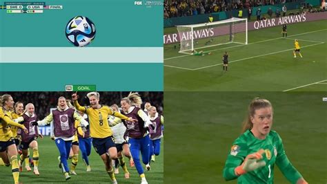Watch Usa Suffer Agonising Women S World Cup Heartbreak In Penalty Shootout After Sweden Ride
