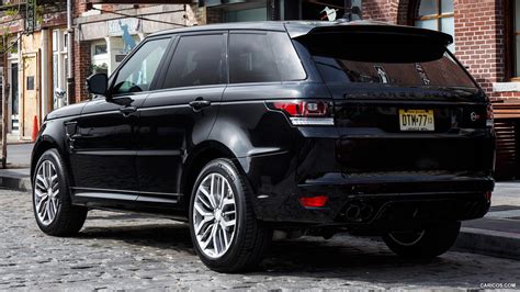 2015 Range Rover Sport Svr Us Spec Santorini Black Rear Caricos