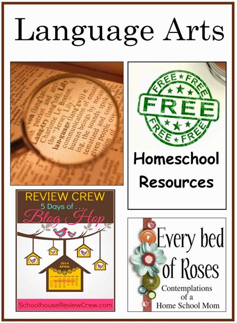 Free Language Arts Resources For Homeschool