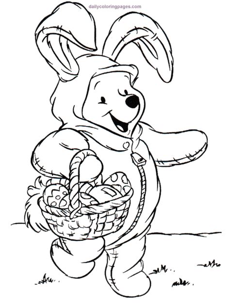Collection of easter coloring pages. Disney easter coloring pages download and print for free