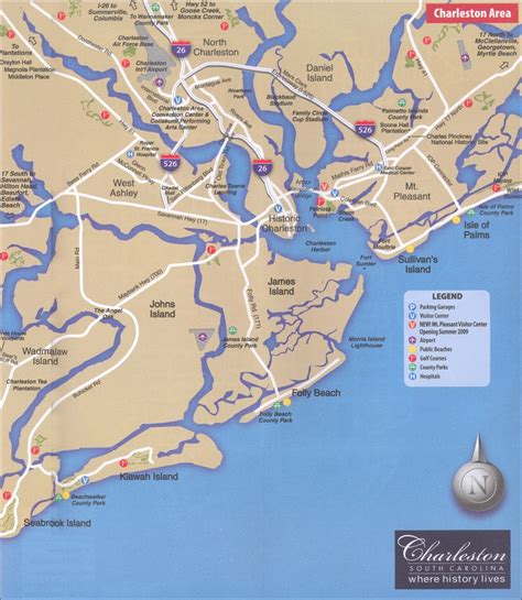 Charleston Sc Area Map