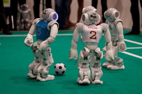 Could Robots Compete In The 2050 World Cup This Ut Team Thinks Its