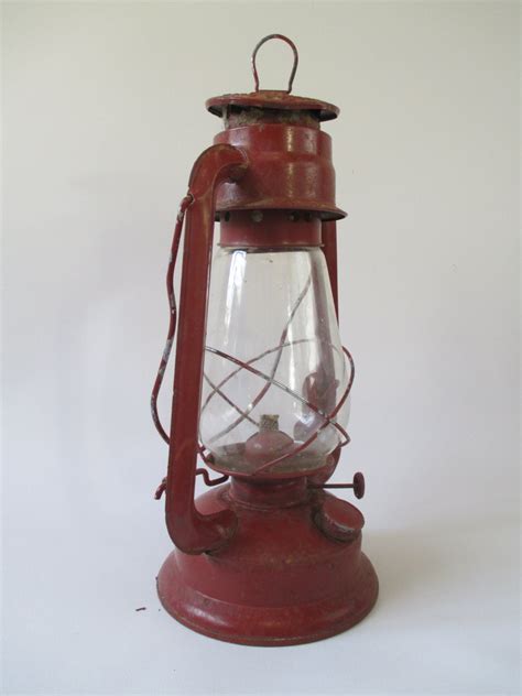 Dietz Style Kerosene Lantern Vintage Railroad Oil Lamp Rustic