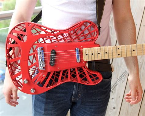 Customuse Guitarras Hechas Con Impresión 3d Guitarrista