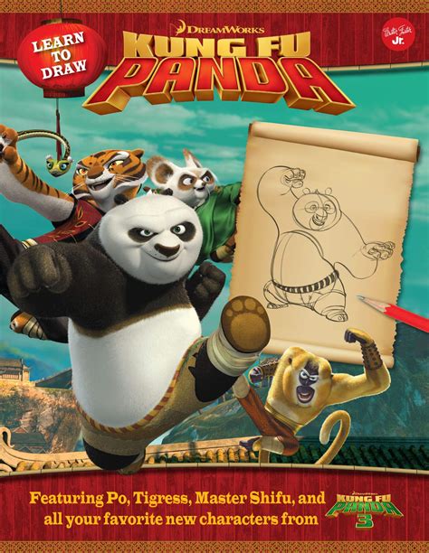 Buy Learn To Draw Dreamworks Animation S Kung Fu Panda Featuring Po Tigress Master Shifu And