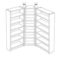 Widths range from wide designs at 31.5 (80 cm) to. Dimensions of an IKEA "Billy" Corner Bookcase? - Ars ...