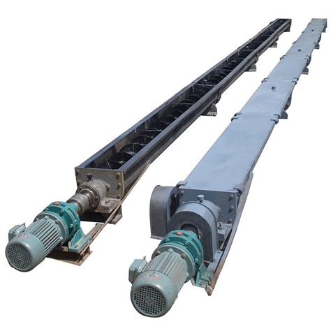 Inclined Powder Worm Screw Conveyor For Auger Conveyor Systems