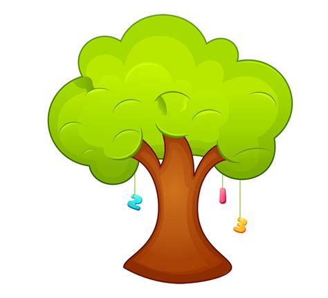Cartoon Clip Art Cute Cartoon Trees Png Download 18411675 Free
