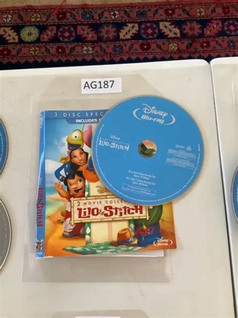 LILO AND STITCH Movie Collection Blu Ray Single DISC No Case