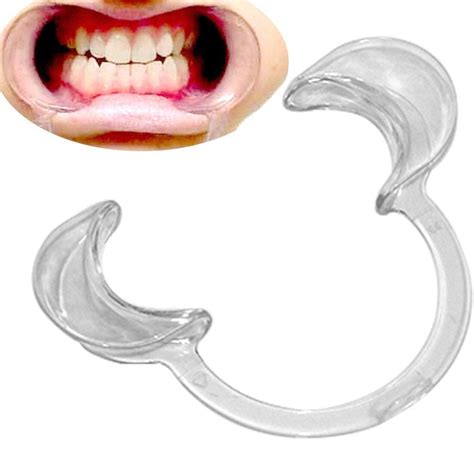 20pc Dental Adult Large Size C Shape Mouth Opener Cheek Lip Intraoral