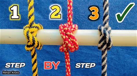 Incredible Top 3 Most Useful Hitch Clove Hitch Knot Youtube