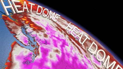 The Weather Network Heat Dome Inflates Over Western Canada The