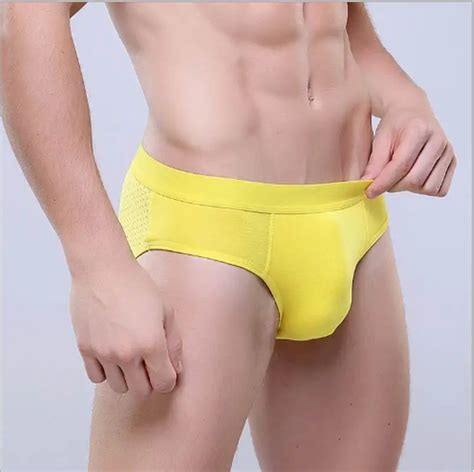 super breathable breathable fabric modal silk hollow sexy briefs eight colors optional sexy