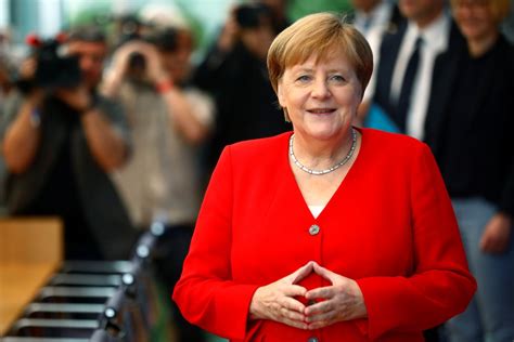 After Shaking Episodes German Chancellor Angela Merkel Says She Is Fit
