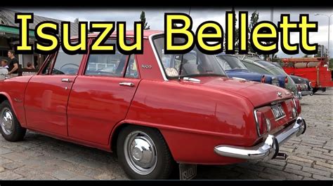 Isuzu Bellett Old Classic Car Youtube